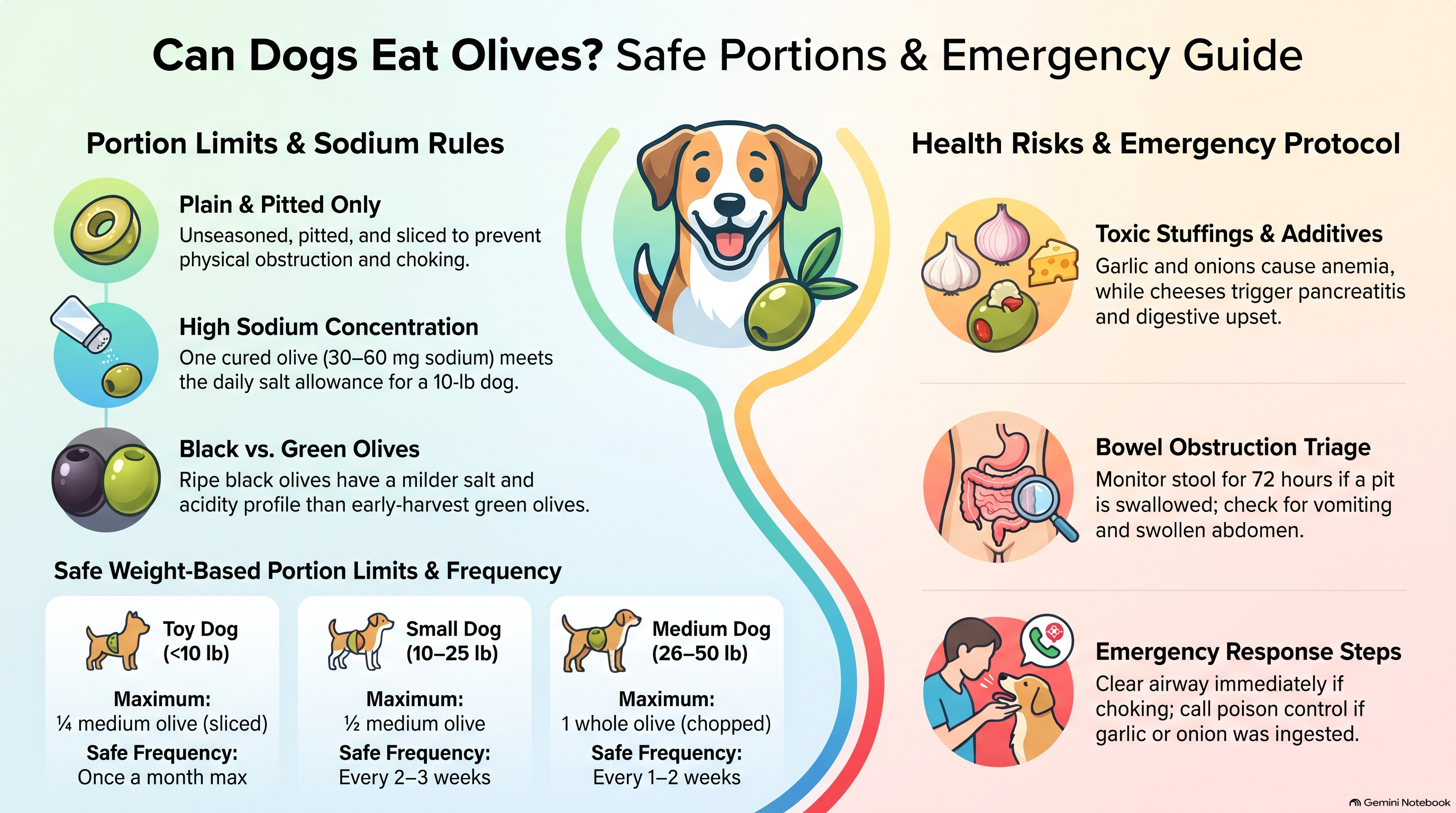 Can Dogs Have Olives? Safe Portions, Pit Triage & Sodium Limits 7 Can Dogs Have Olives? Safe Portions, Pit Triage & Sodium Limits
